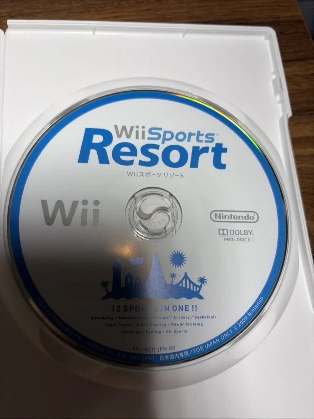 Nintendo Wii Sports Resort Japanese Version - US Seller Untested Cib